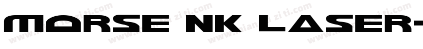 Morse NK Laser字体转换